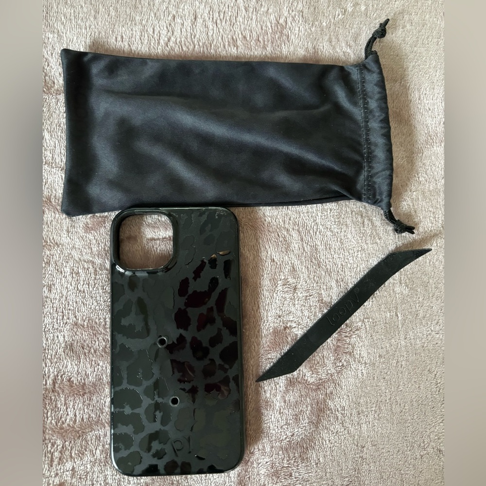 Loopy Case for Iphone 13- Midnight Leopard